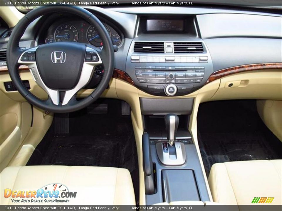 Dashboard of 2011 Honda Accord Crosstour EX-L 4WD Photo #4