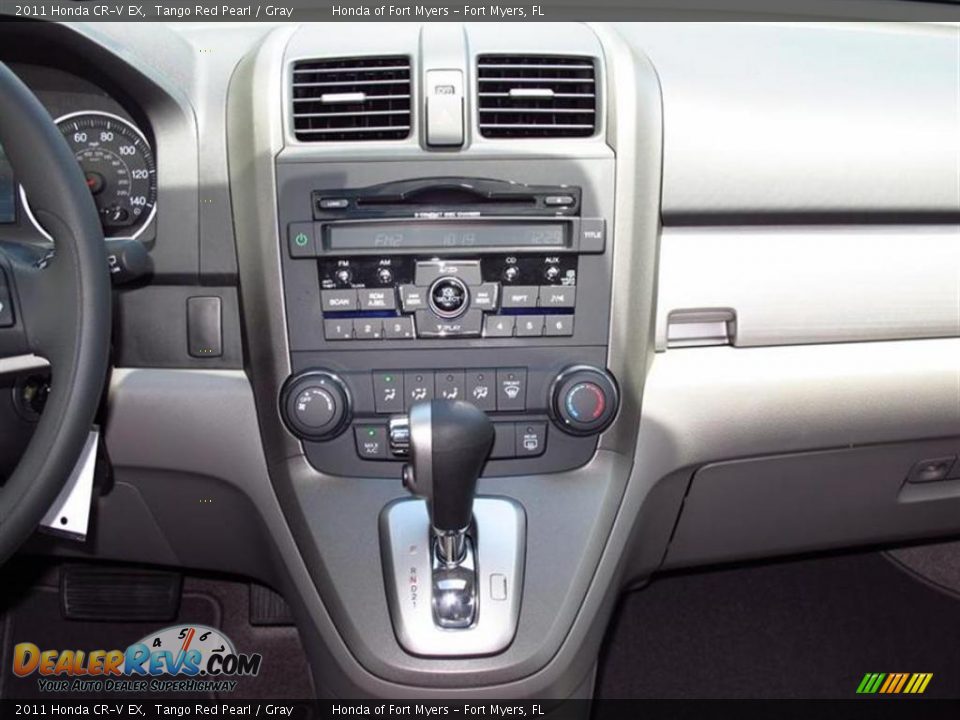 2011 Honda CR-V EX Tango Red Pearl / Gray Photo #6