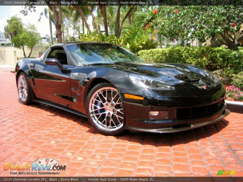 2010 Chevrolet Corvette ZR1 Black / Ebony Black Photo #1