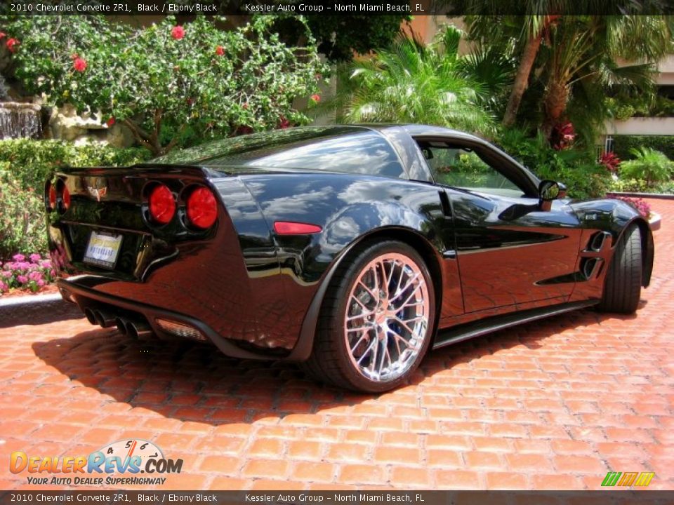 2010 Chevrolet Corvette ZR1 Black / Ebony Black Photo #4