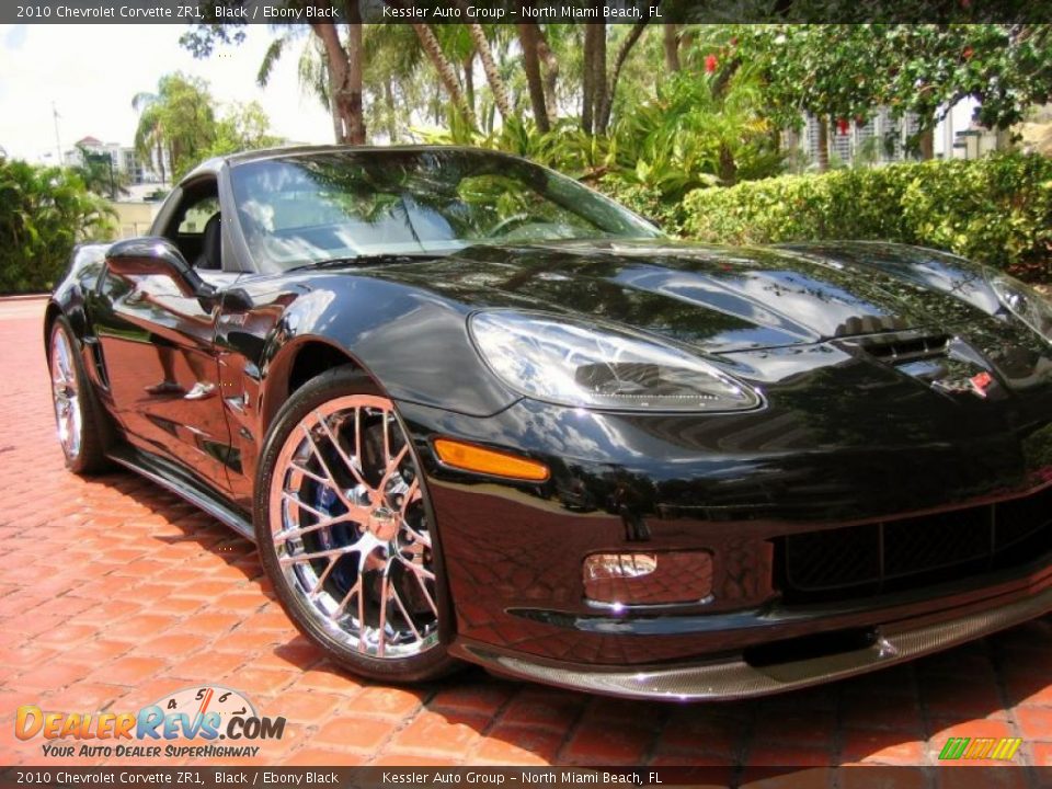 2010 Chevrolet Corvette ZR1 Black / Ebony Black Photo #9