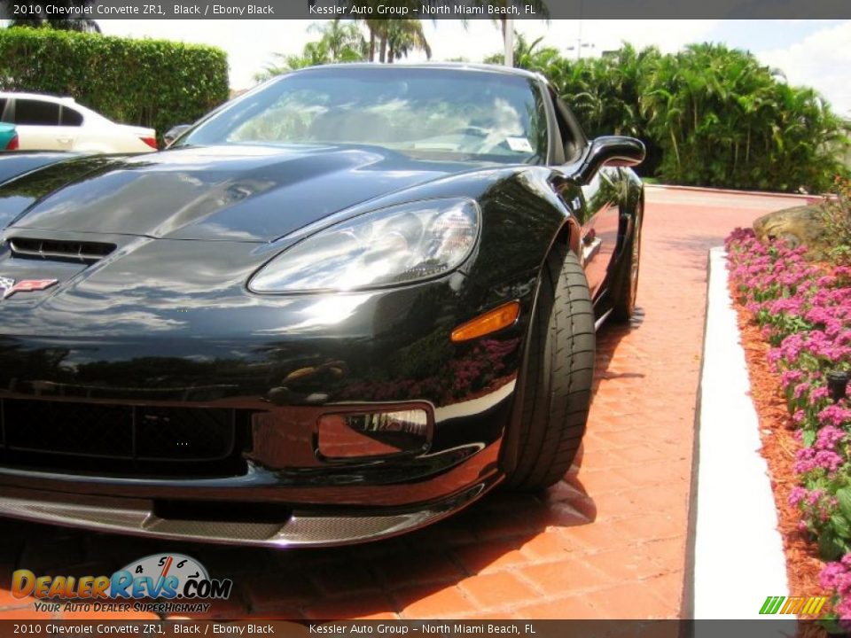 2010 Chevrolet Corvette ZR1 Black / Ebony Black Photo #10