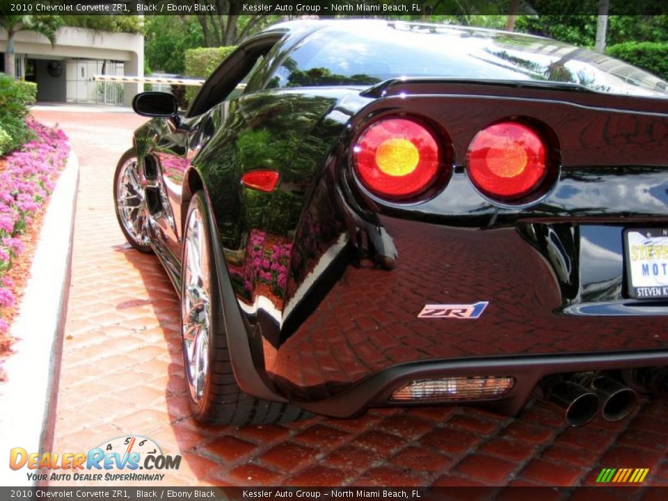 2010 Chevrolet Corvette ZR1 Black / Ebony Black Photo #11