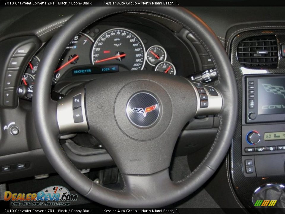 2010 Chevrolet Corvette ZR1 Steering Wheel Photo #25