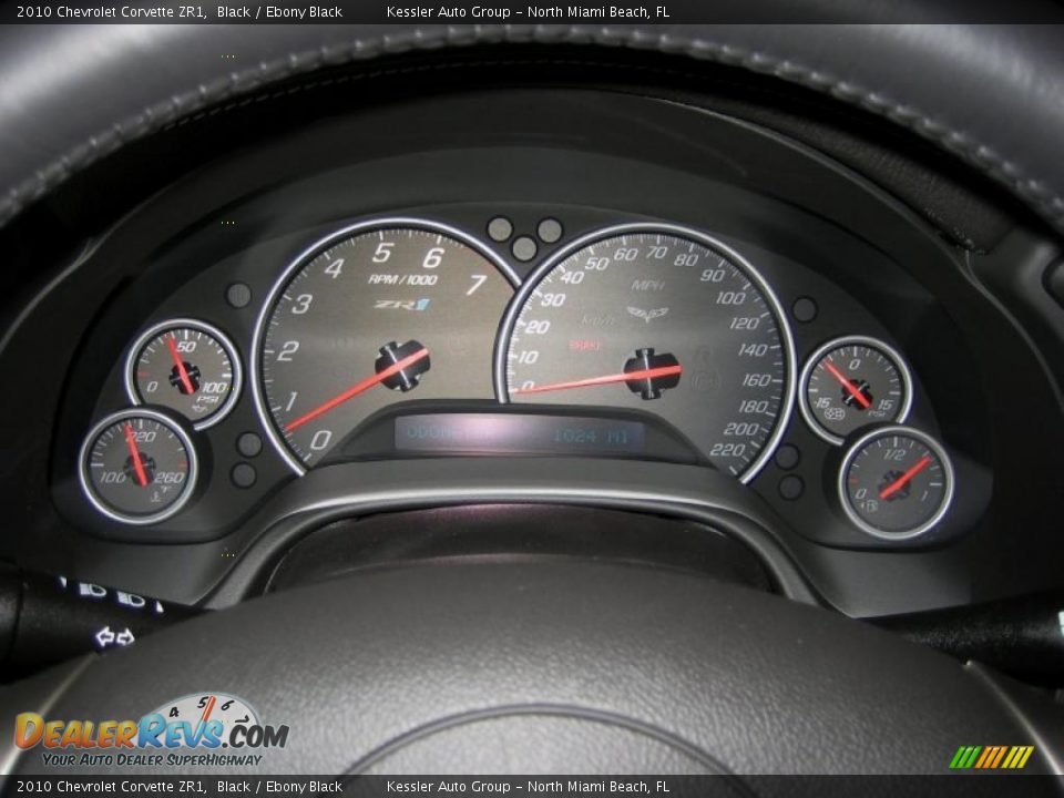 2010 Chevrolet Corvette ZR1 Gauges Photo #26