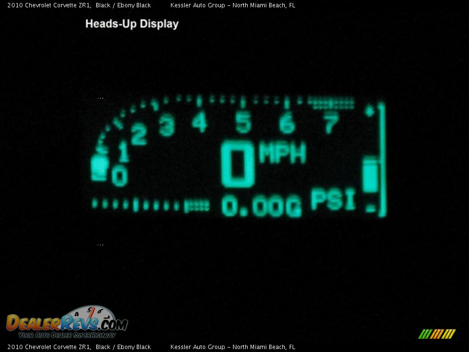 2010 Chevrolet Corvette ZR1 Gauges Photo #28