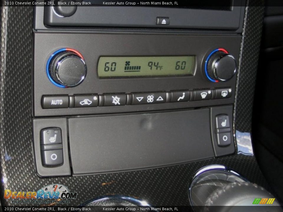 Controls of 2010 Chevrolet Corvette ZR1 Photo #32