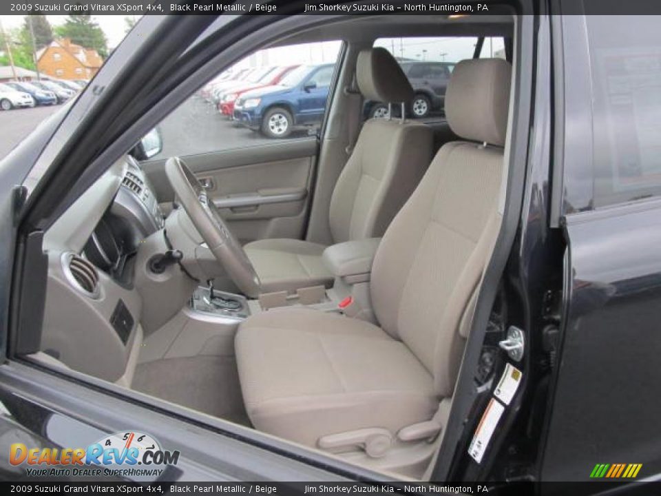 Beige Interior - 2009 Suzuki Grand Vitara XSport 4x4 Photo #8