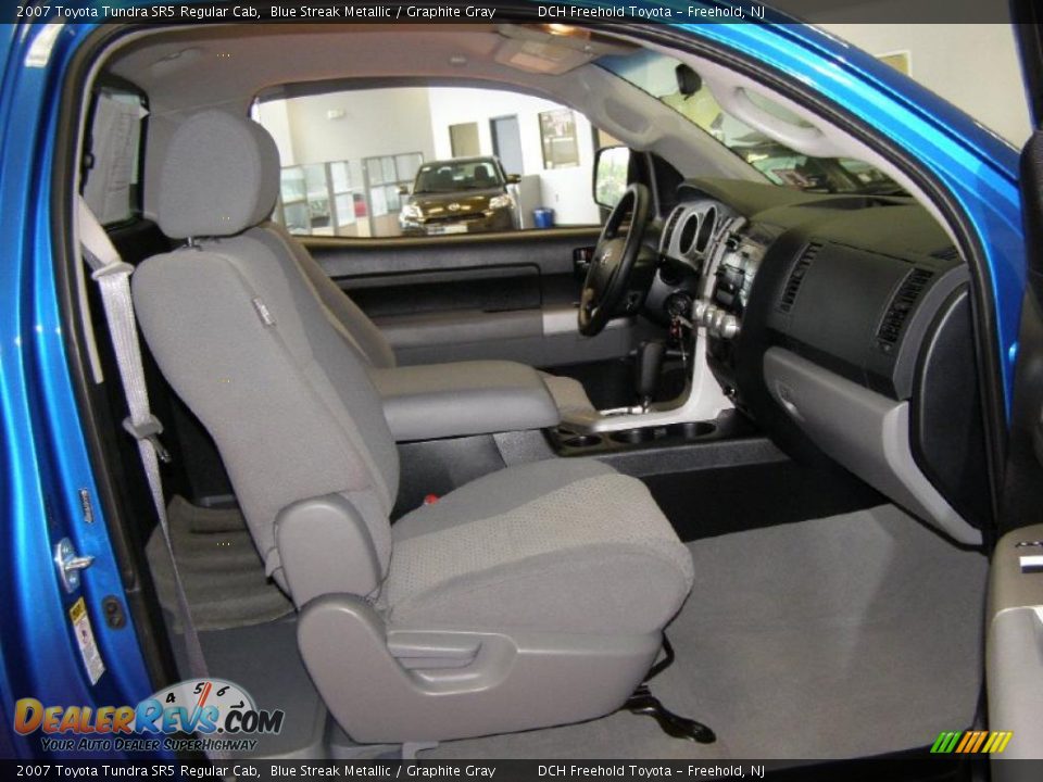 Graphite Gray Interior - 2007 Toyota Tundra SR5 Regular Cab Photo #21