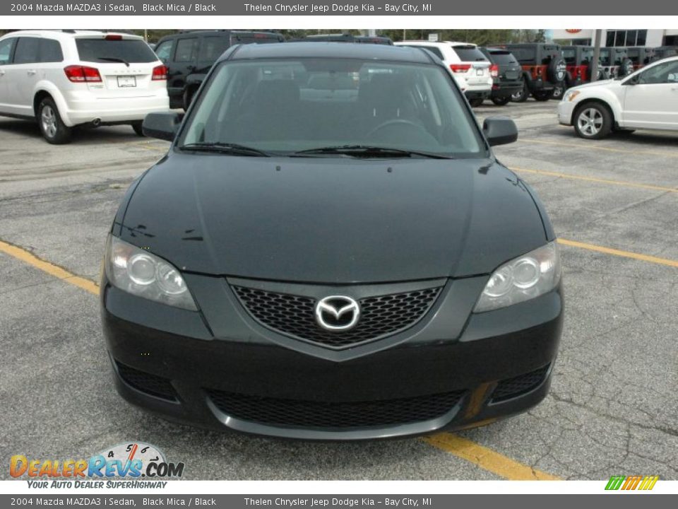 2004 Mazda MAZDA3 i Sedan Black Mica / Black Photo #2