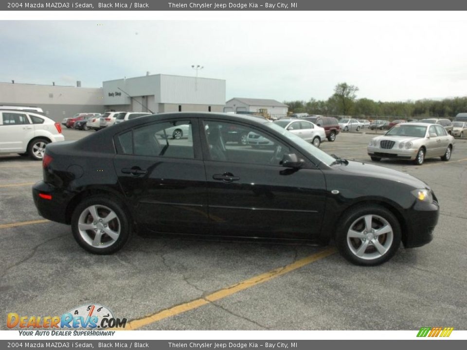 2004 Mazda MAZDA3 i Sedan Black Mica / Black Photo #13
