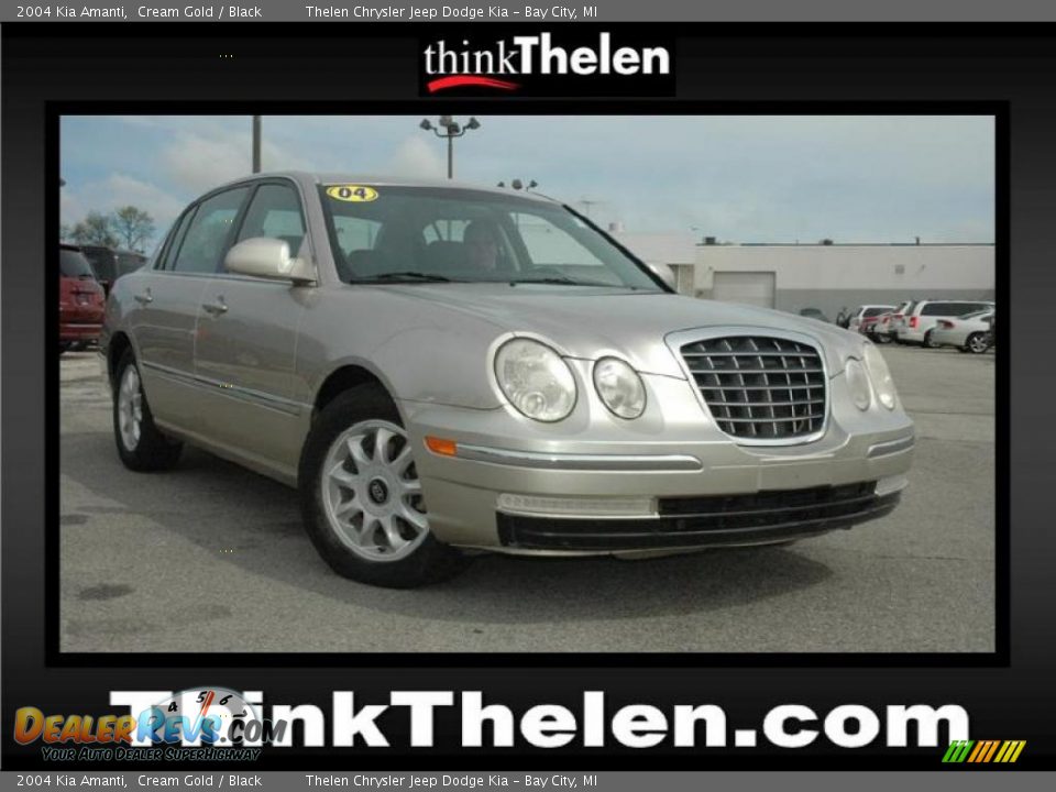 2004 Kia Amanti Cream Gold / Black Photo #1
