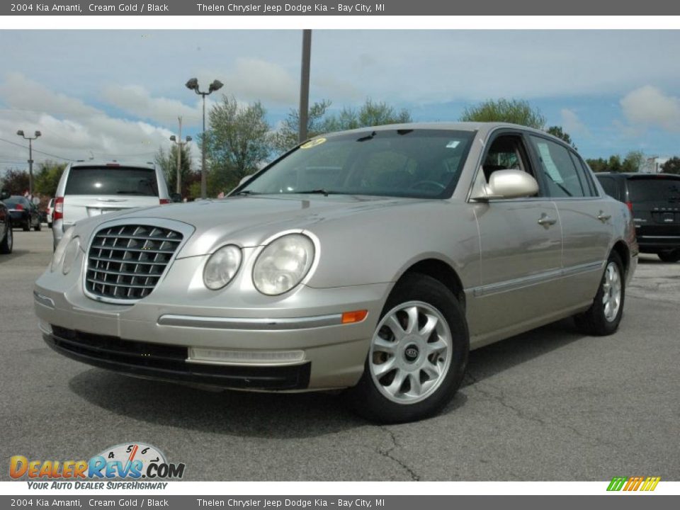 2004 Kia Amanti Cream Gold / Black Photo #3