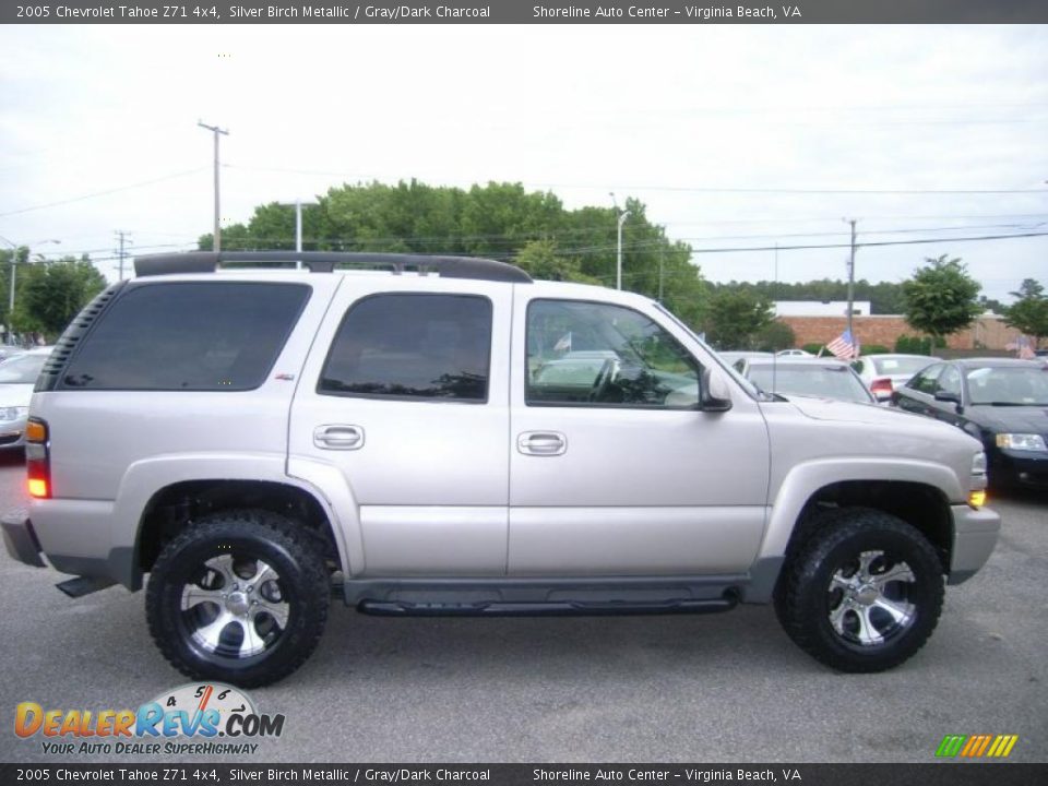 2005 Chevrolet Tahoe Z71 4x4 Silver Birch Metallic / Gray/Dark Charcoal Photo #6