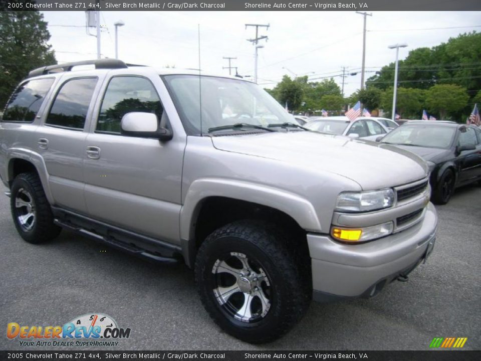 2005 Chevrolet Tahoe Z71 4x4 Silver Birch Metallic / Gray/Dark Charcoal Photo #7