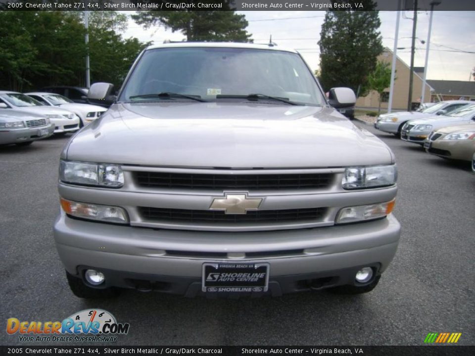 2005 Chevrolet Tahoe Z71 4x4 Silver Birch Metallic / Gray/Dark Charcoal Photo #8