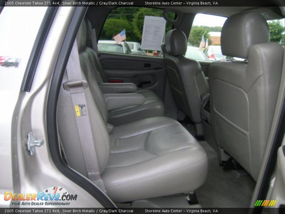 2005 Chevrolet Tahoe Z71 4x4 Silver Birch Metallic / Gray/Dark Charcoal Photo #13