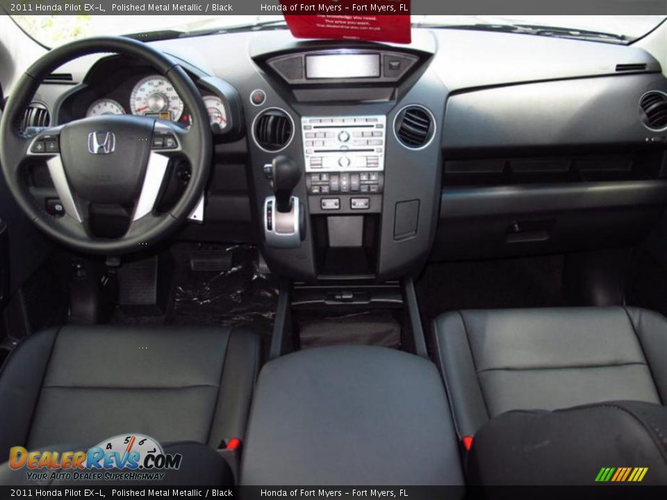 Black Interior - 2011 Honda Pilot EX-L Photo #4 | DealerRevs.com