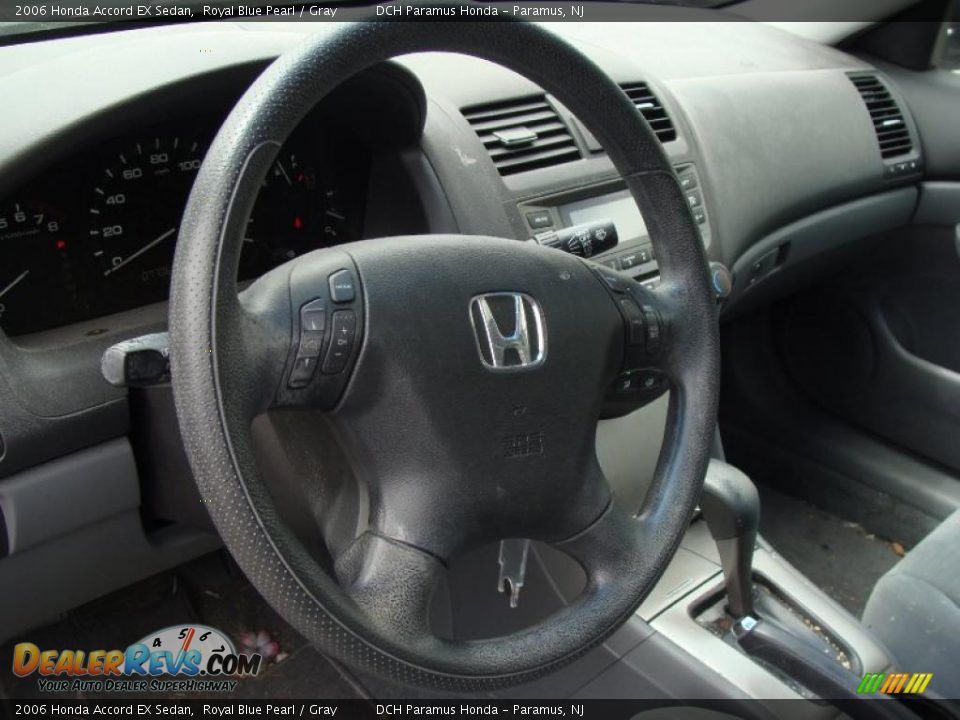 2006 Honda Accord EX Sedan Royal Blue Pearl / Gray Photo #21