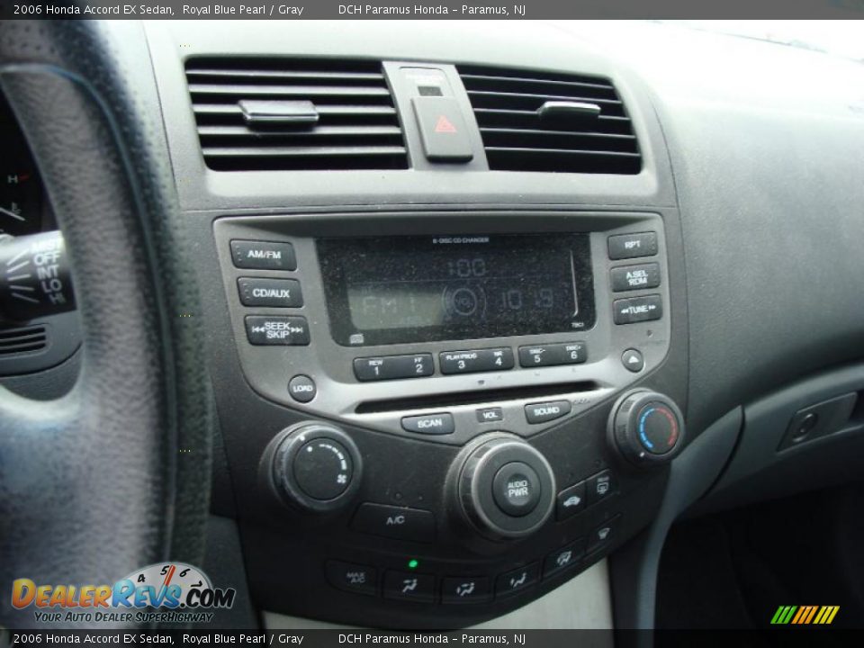 2006 Honda Accord EX Sedan Royal Blue Pearl / Gray Photo #22