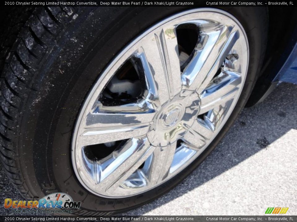 2010 Chrysler Sebring Limited Hardtop Convertible Wheel Photo #18