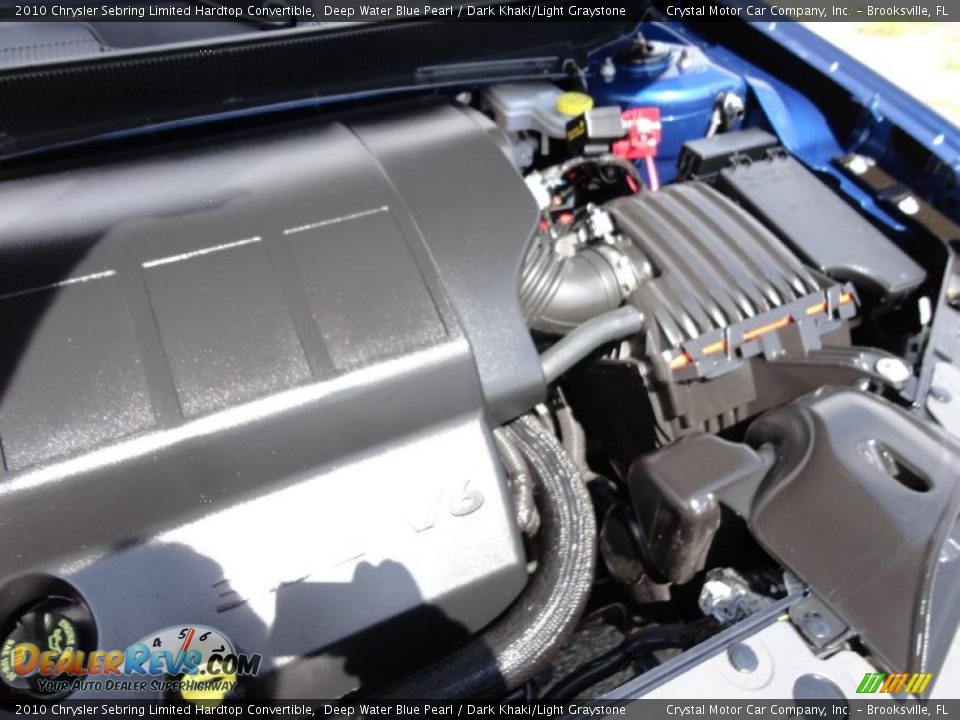 2010 Chrysler Sebring Limited Hardtop Convertible 3.5 Liter SOHC 24-Valve V6 Engine Photo #19