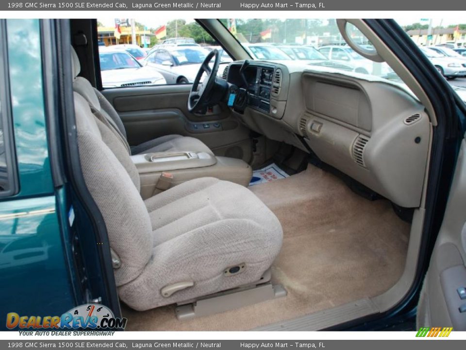Neutral Interior - 1998 GMC Sierra 1500 SLE Extended Cab Photo #19