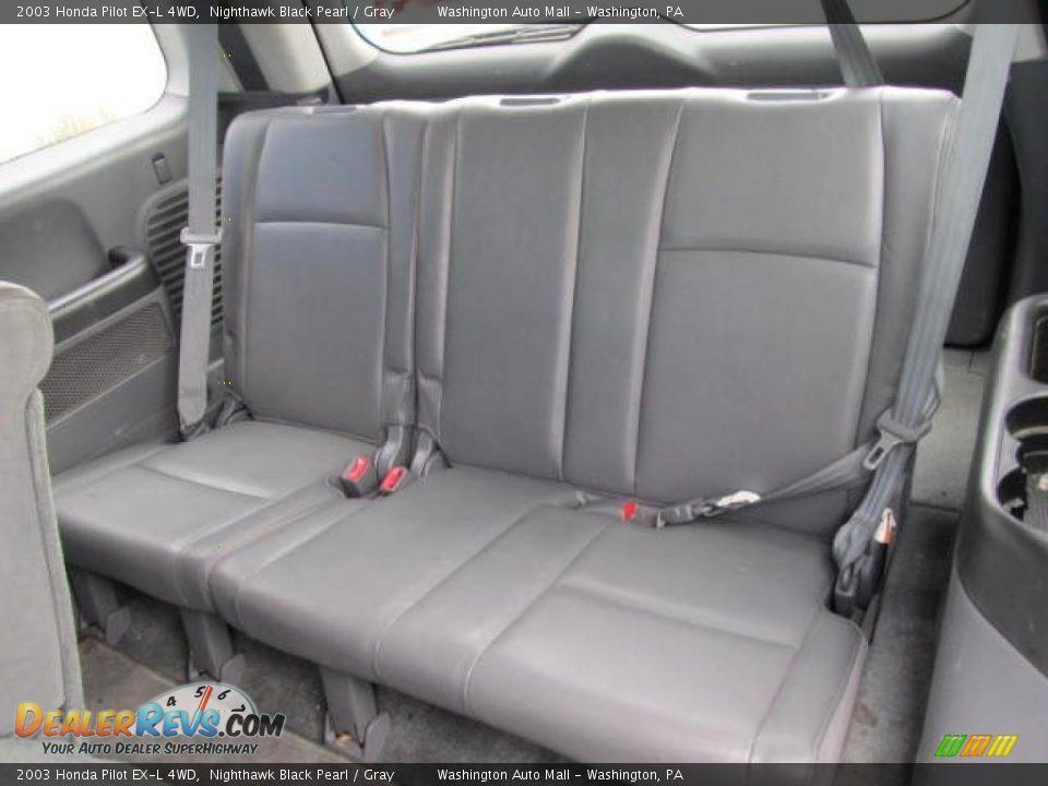 Gray Interior - 2003 Honda Pilot EX-L 4WD Photo #17
