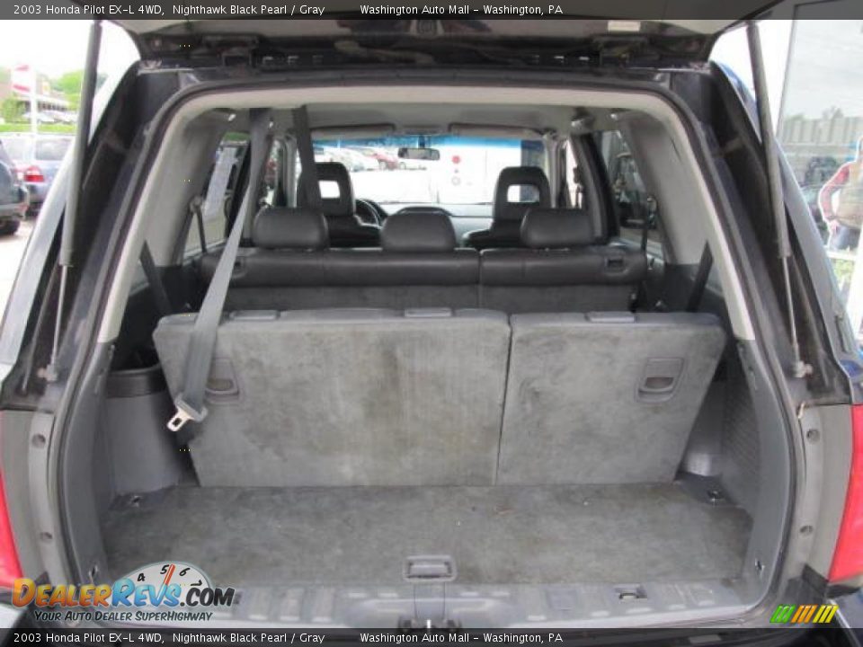 2003 Honda Pilot EX-L 4WD Trunk Photo #18