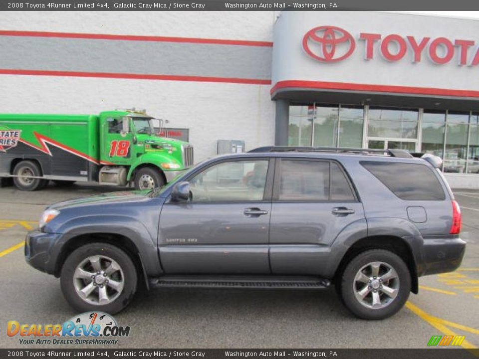 2008 Toyota 4Runner Limited 4x4 Galactic Gray Mica / Stone Gray Photo #2