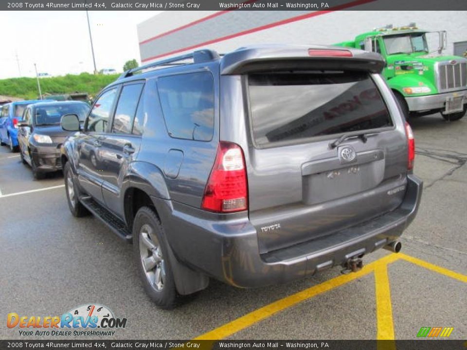 2008 Toyota 4Runner Limited 4x4 Galactic Gray Mica / Stone Gray Photo #3