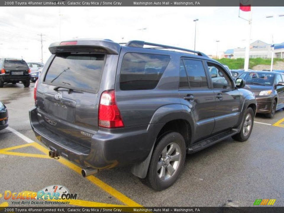 2008 Toyota 4Runner Limited 4x4 Galactic Gray Mica / Stone Gray Photo #5