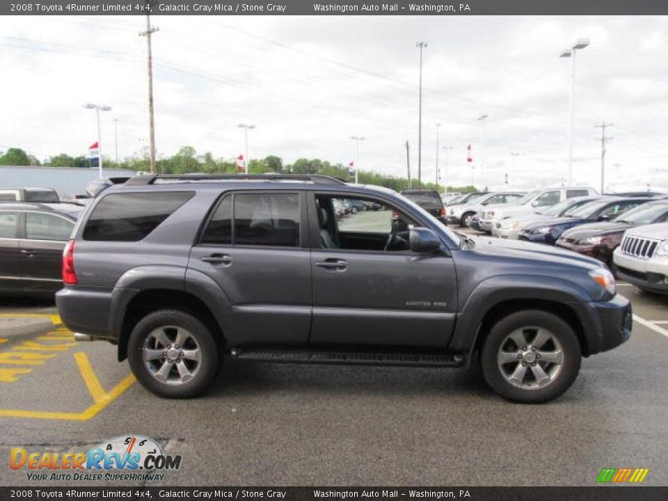 2008 Toyota 4Runner Limited 4x4 Galactic Gray Mica / Stone Gray Photo #6