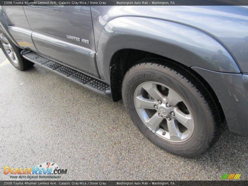 2008 Toyota 4Runner Limited 4x4 Galactic Gray Mica / Stone Gray Photo #7