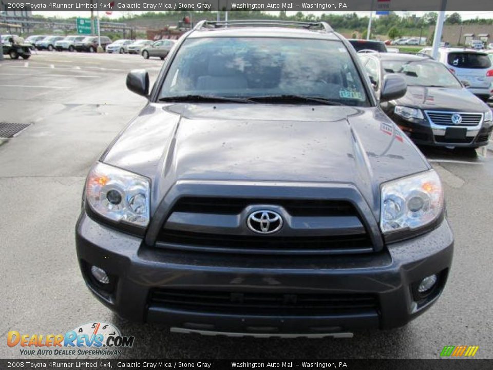 2008 Toyota 4Runner Limited 4x4 Galactic Gray Mica / Stone Gray Photo #8