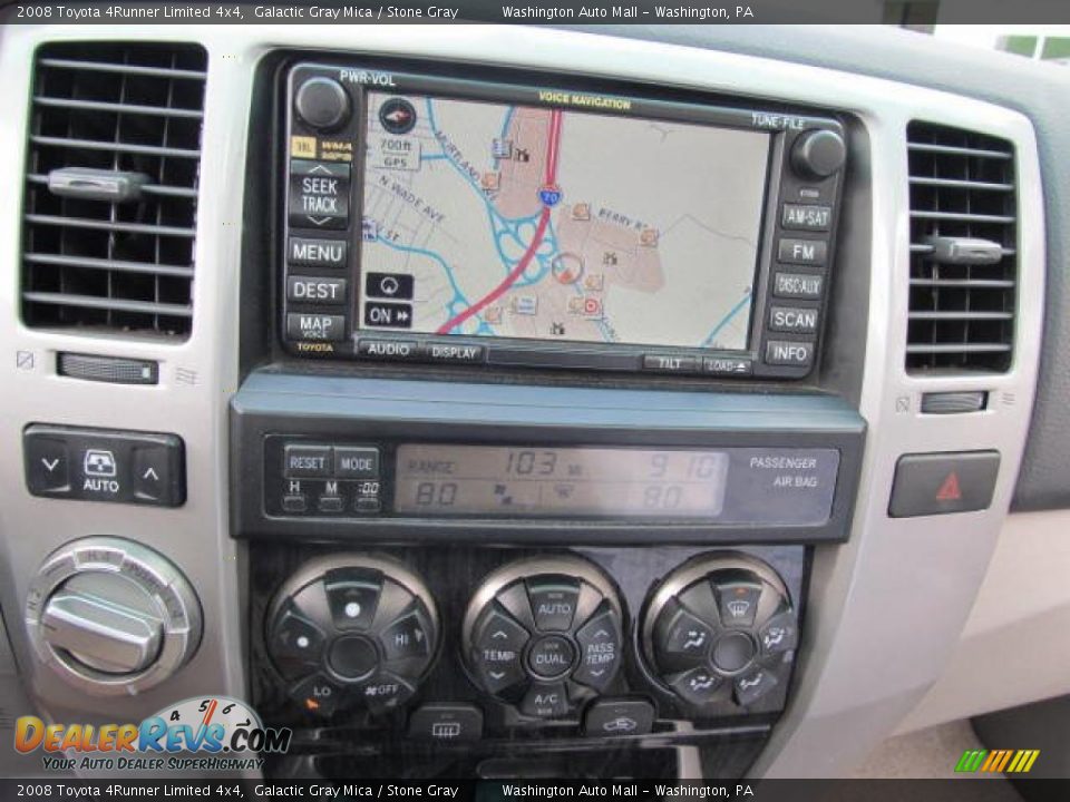 Navigation of 2008 Toyota 4Runner Limited 4x4 Photo #15