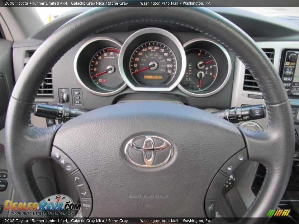 2008 Toyota 4Runner Limited 4x4 Steering Wheel Photo #17