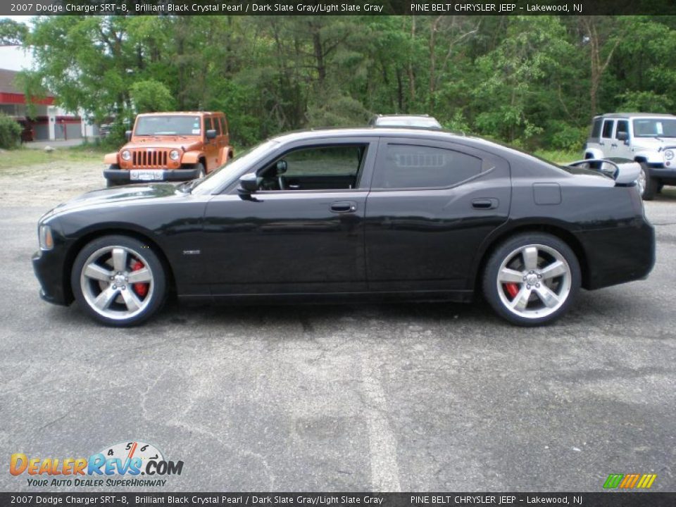 Brilliant Black Crystal Pearl 2007 Dodge Charger SRT-8 Photo #8