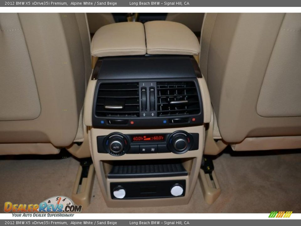 2012 BMW X5 xDrive35i Premium Alpine White / Sand Beige Photo #24