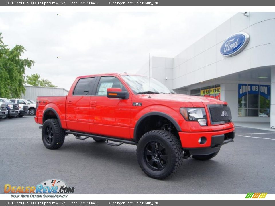 Race Red 2011 Ford F150 FX4 SuperCrew 4x4 Photo #1