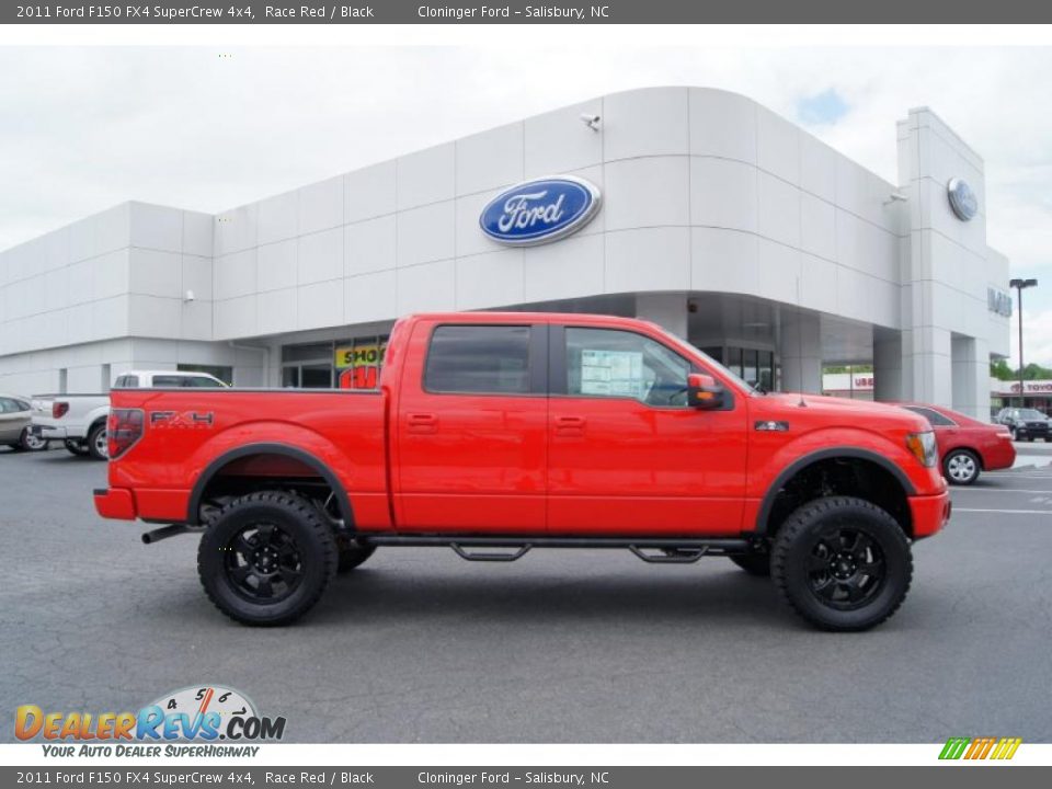 2011 Ford F150 FX4 SuperCrew 4x4 Race Red / Black Photo #2