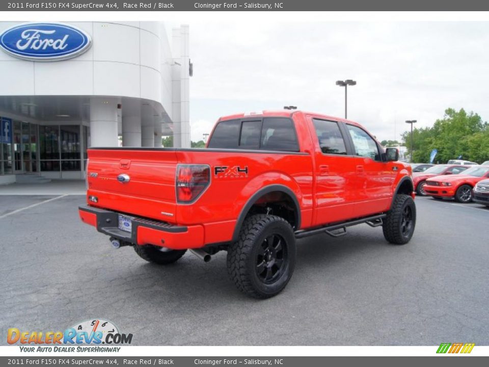 Race Red 2011 Ford F150 FX4 SuperCrew 4x4 Photo #3