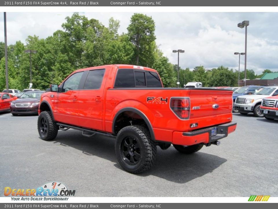 2011 Ford F150 FX4 SuperCrew 4x4 Race Red / Black Photo #5