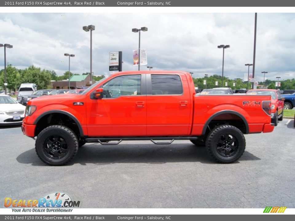 2011 Ford F150 FX4 SuperCrew 4x4 Race Red / Black Photo #6