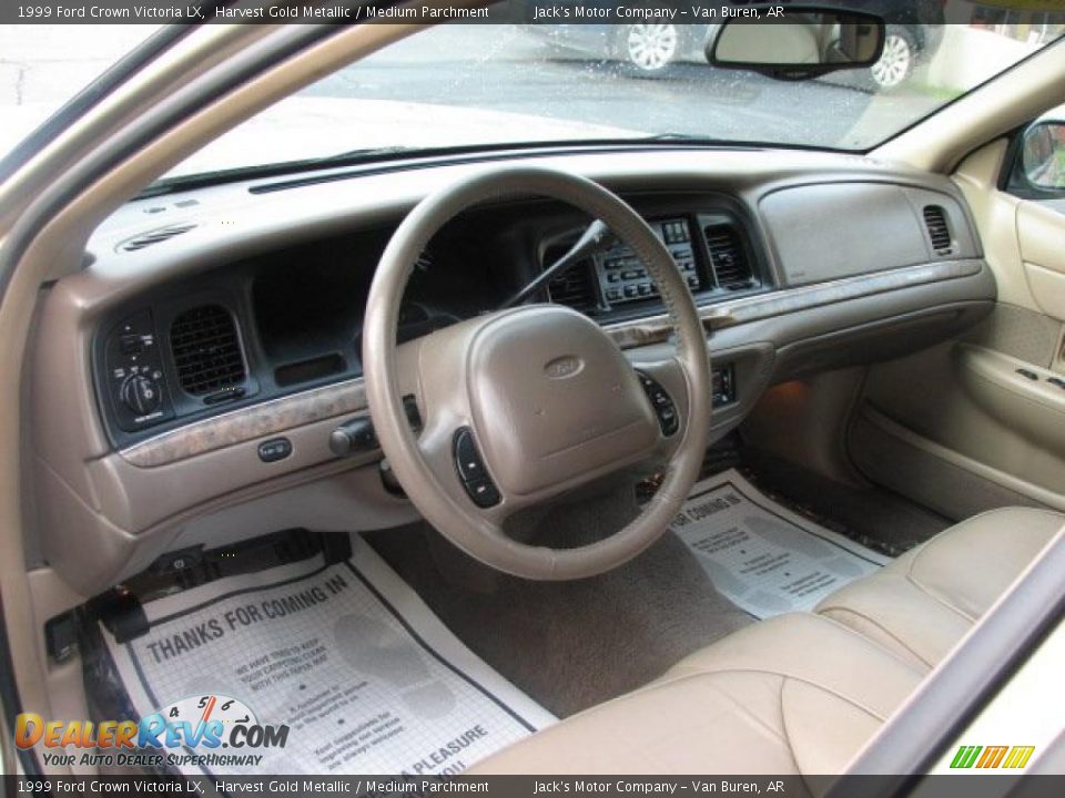 Medium Parchment Interior - 1999 Ford Crown Victoria LX Photo #7