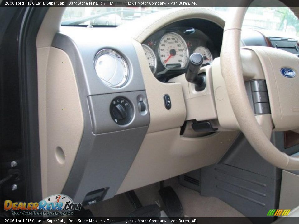 2006 Ford F150 Lariat SuperCab Dark Stone Metallic / Tan Photo #9