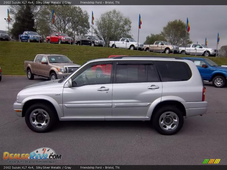 2002 Suzuki XL7 4x4 Silky Silver Metallic / Gray Photo #1