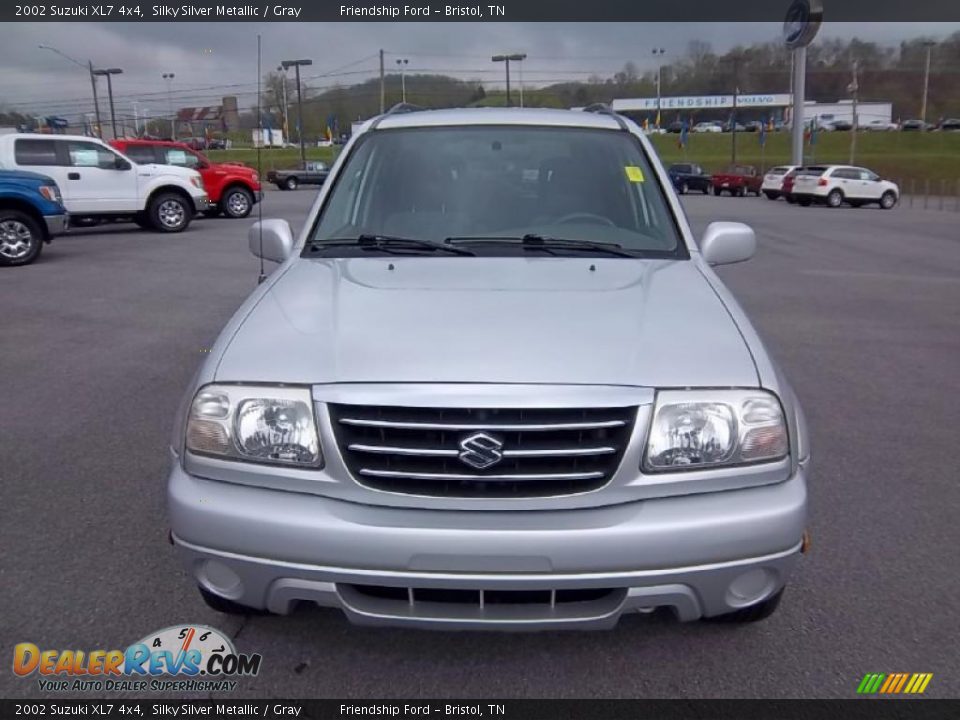2002 Suzuki XL7 4x4 Silky Silver Metallic / Gray Photo #3