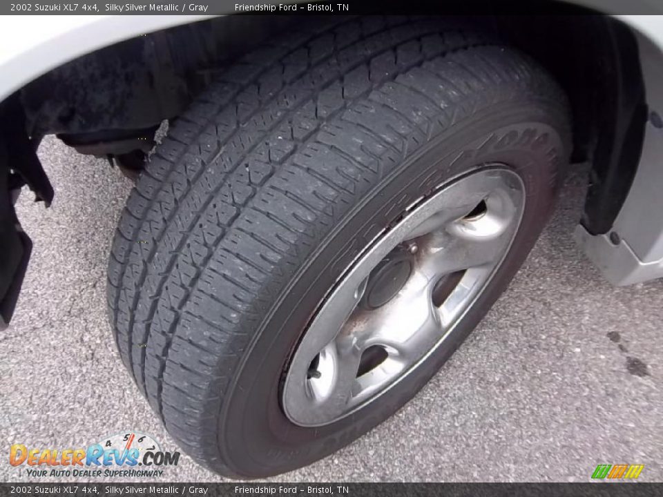 2002 Suzuki XL7 4x4 Silky Silver Metallic / Gray Photo #11