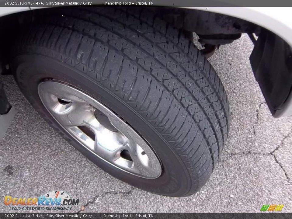 2002 Suzuki XL7 4x4 Silky Silver Metallic / Gray Photo #12